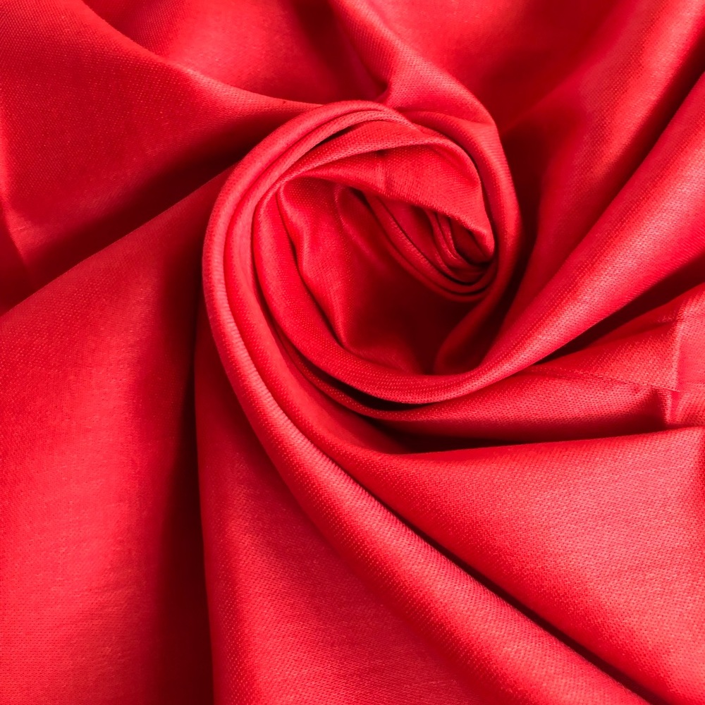 Scarlet Red 100% Cotton Fabric from 1 yard to 12